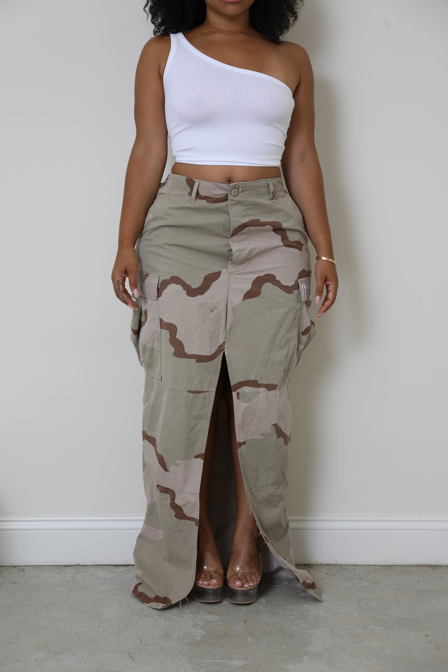 Sahara Camo Skirt ♻️