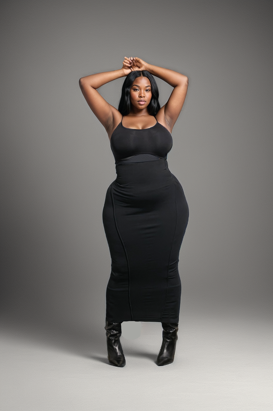 The Tummy Control Skirt (black) ♺