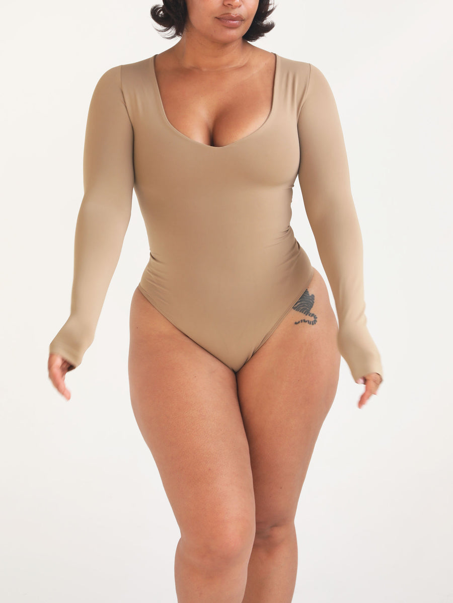 Shaping Bodysuit (dk. beige)