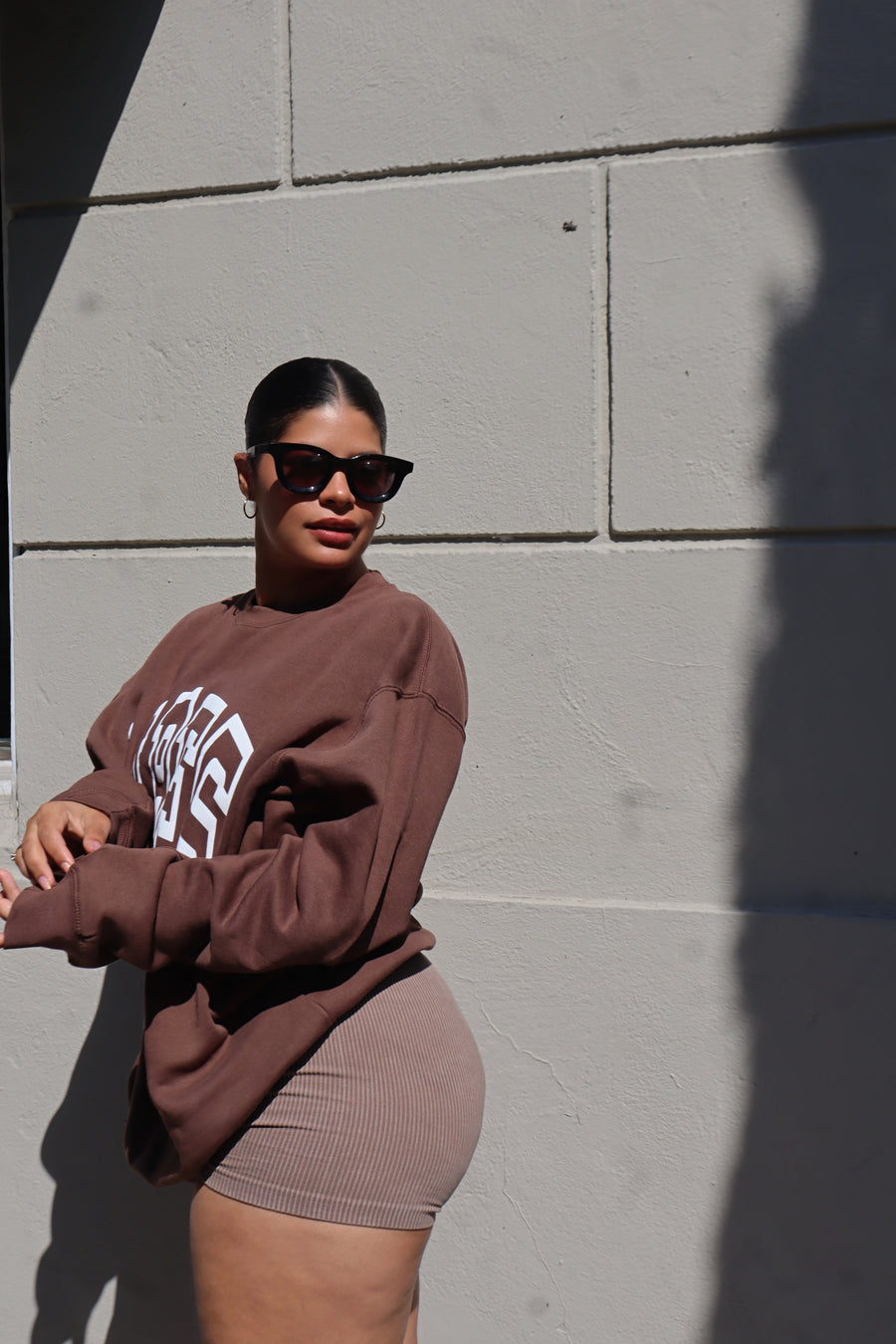 BABES Crewneck (brown)