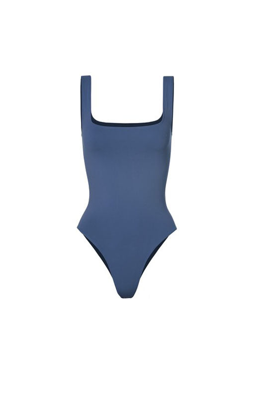 Smoothing Thong Bodysuit (teal)