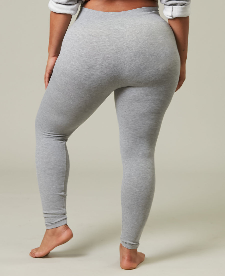 The Cotton Tummy Control Legging (gray)