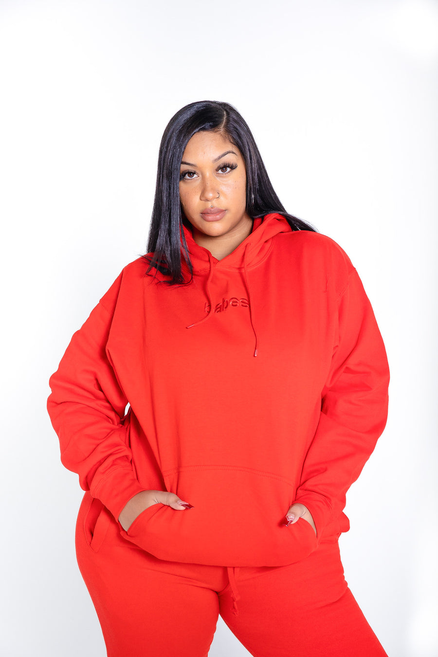 "Candy Red" Babes Comfy Hoodie