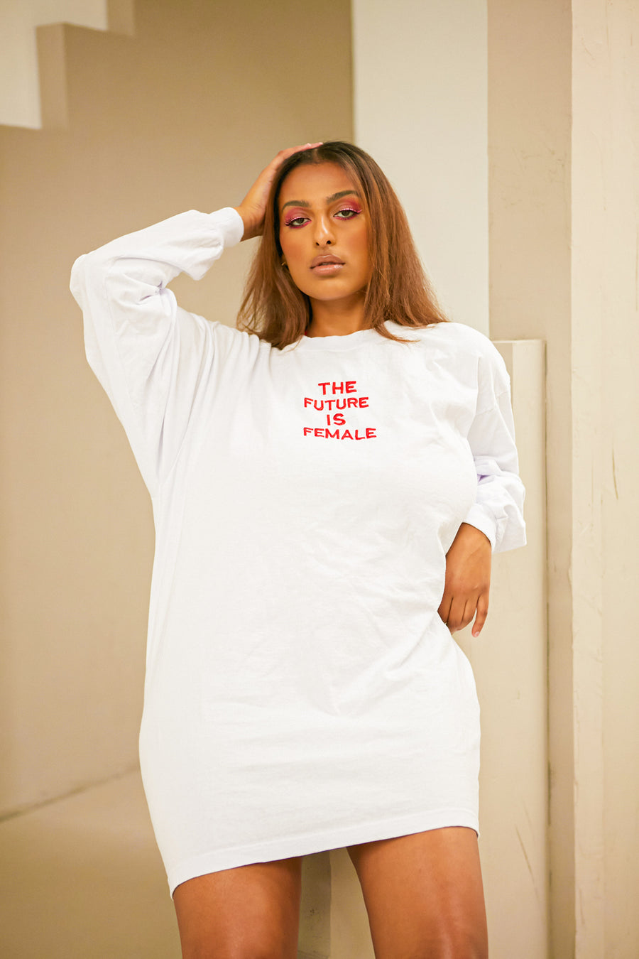 FUTURE IS FEMALE LS Tee