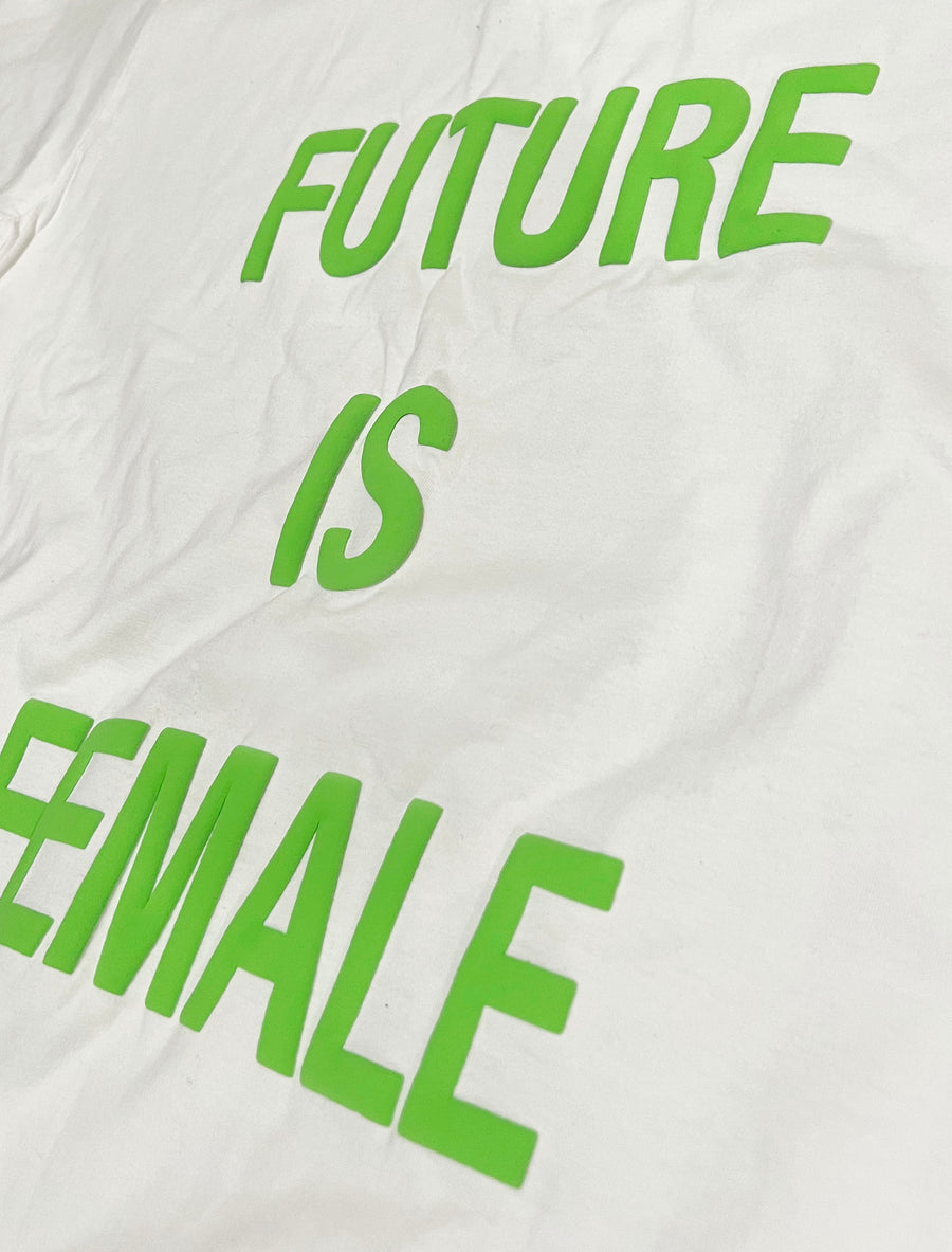 The Future Is Female Puff Print Tee