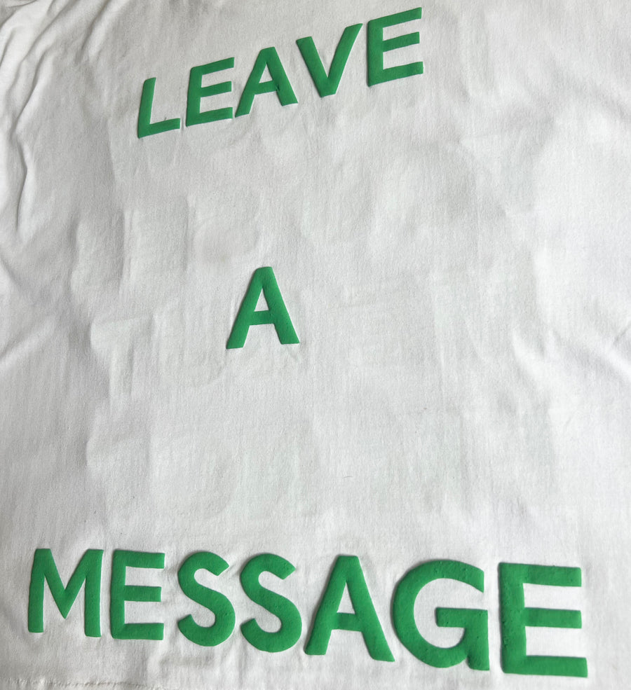 Leave A Message Puff Tee