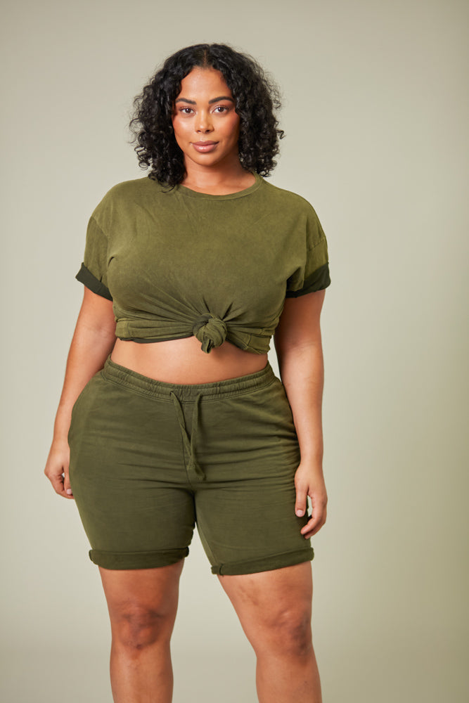 Comfy Chill Tee (Olive)