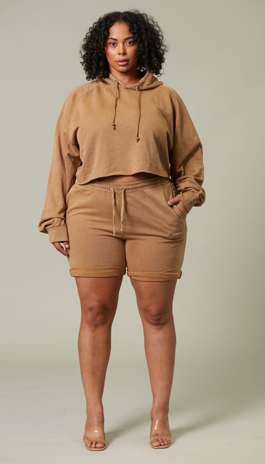 Comfy Chill Hoodie (Camel)