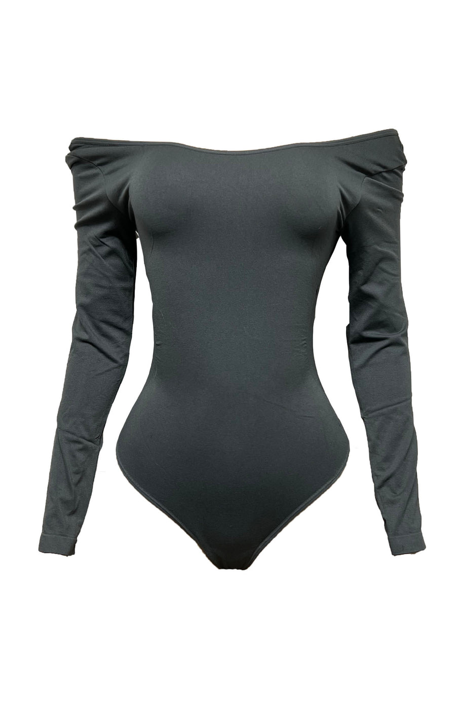 LS Gray Body By Babes Bodysuit (Fits up to PLUS)