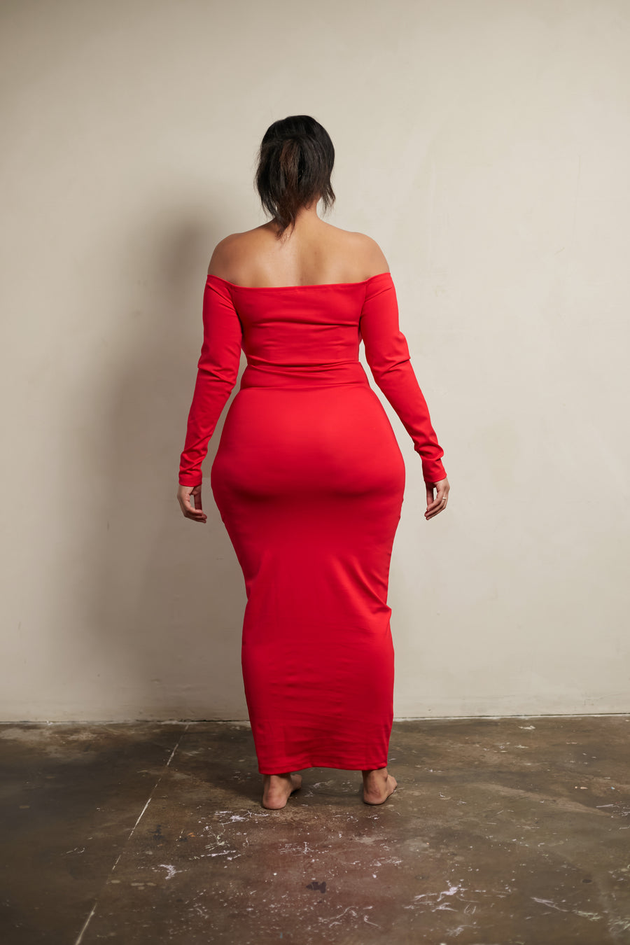 The Red Wifey Shaping Maxi